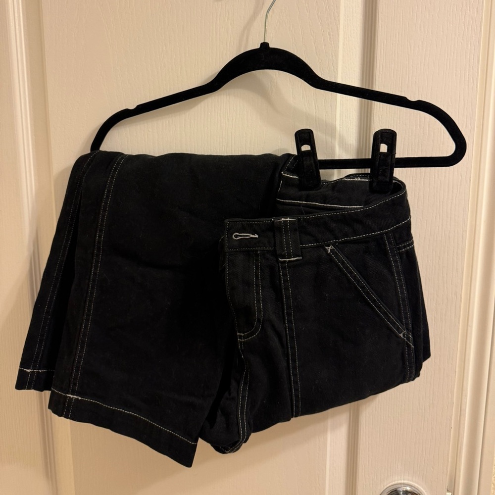 black cargo pants only worn once!